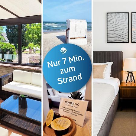 Gemuetliche & Moderne Ferienwohnung - Nur 7 Gehminuten Vom Strand Entfernt, Inklusive Parkplatz Und Gartenzugang シャルボイツ エクステリア 写真